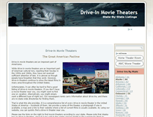 Tablet Screenshot of drive-in-movie-theaters.com